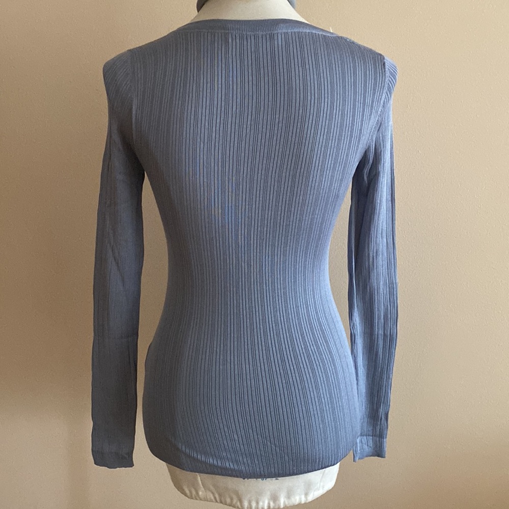 NWT Auth VALENTINO knitted TOP/Sweater/blouse 100% Silk sz S/6-US/42 Italy - Picture 5 of 9